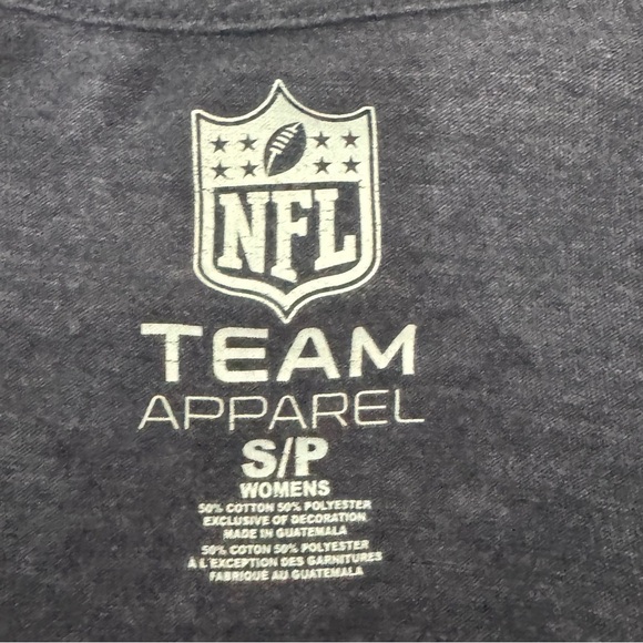 NFL Team Apparel Charcoal T-Shirt - Picture 4 of 4